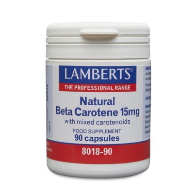 Lamberts Natural Beta Carotene 15mg 90 caps